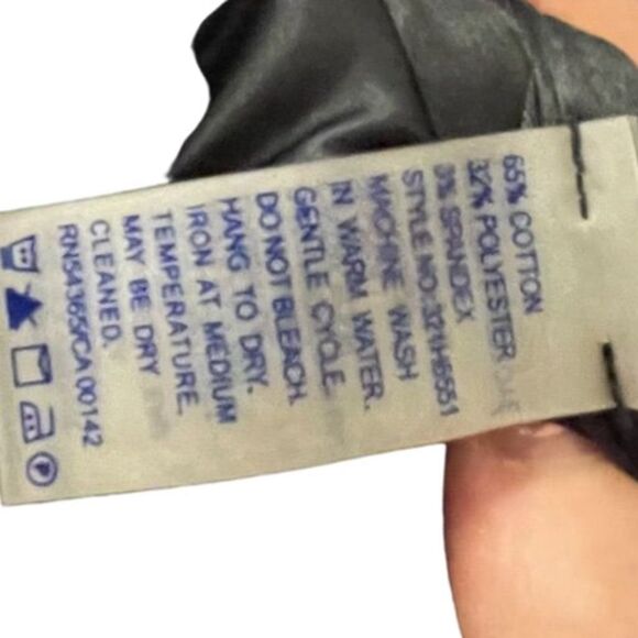 Peter Nygard Women's Color Block Sleeveless Dress Size 10 Black - Picture 5 of 5